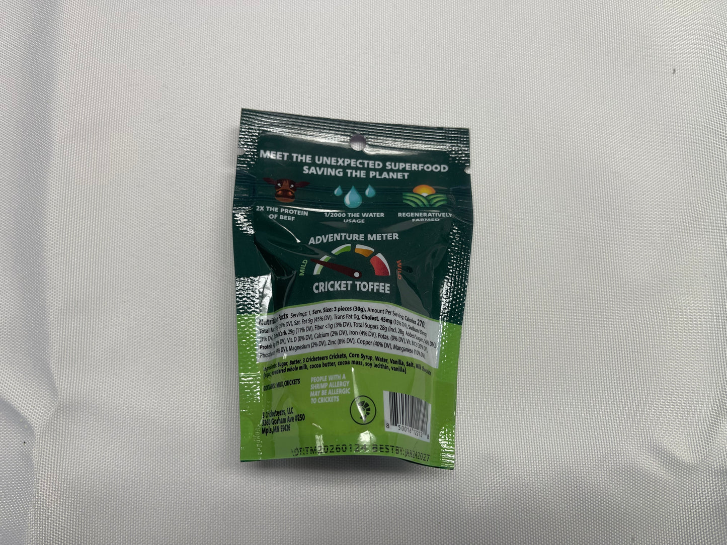 3 Cricketeers - Milk Chocolate Cricket Toffee