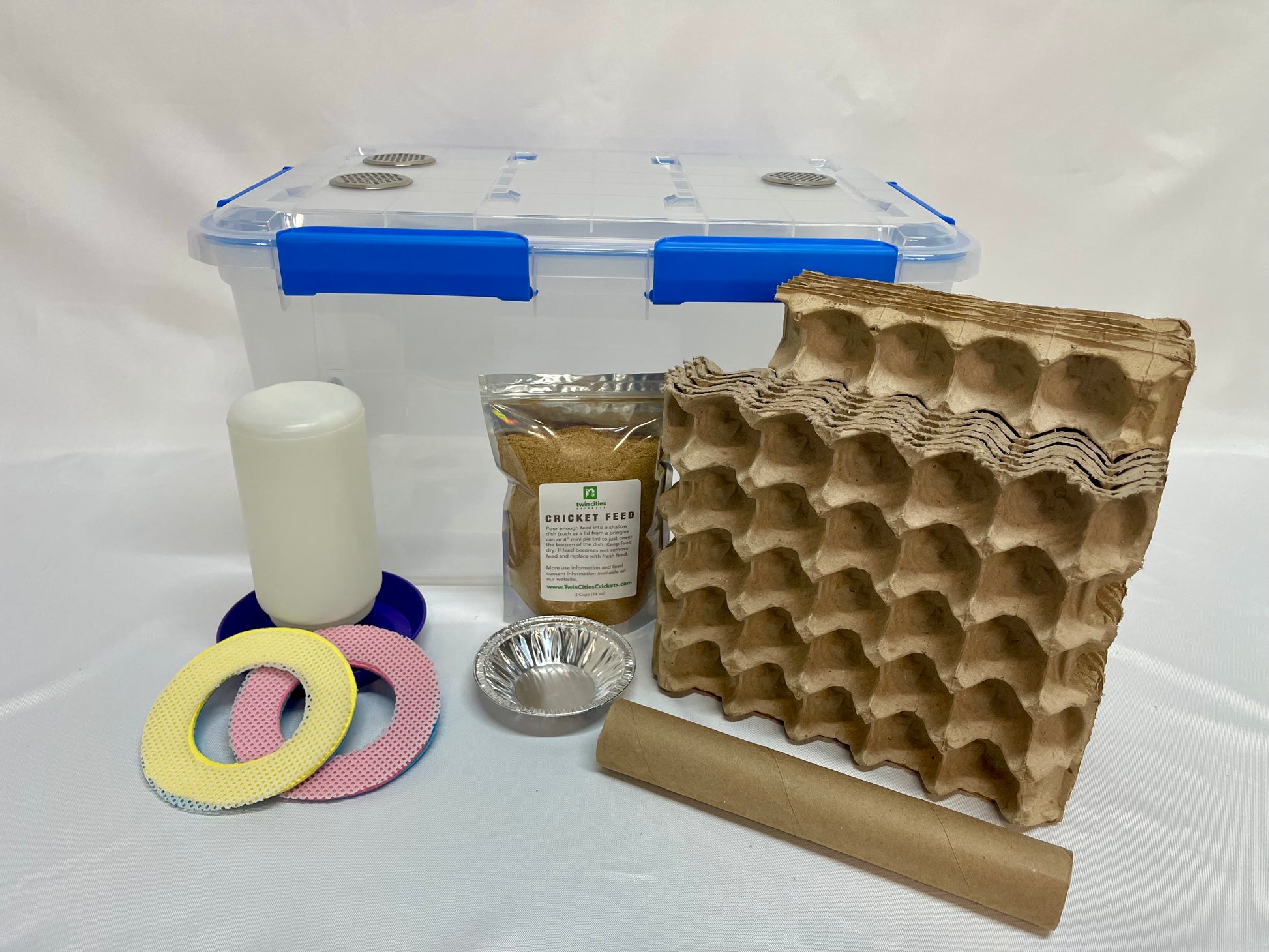 cricket box for fishing Large Complete Cricket Cage System – Twin Cities Crickets