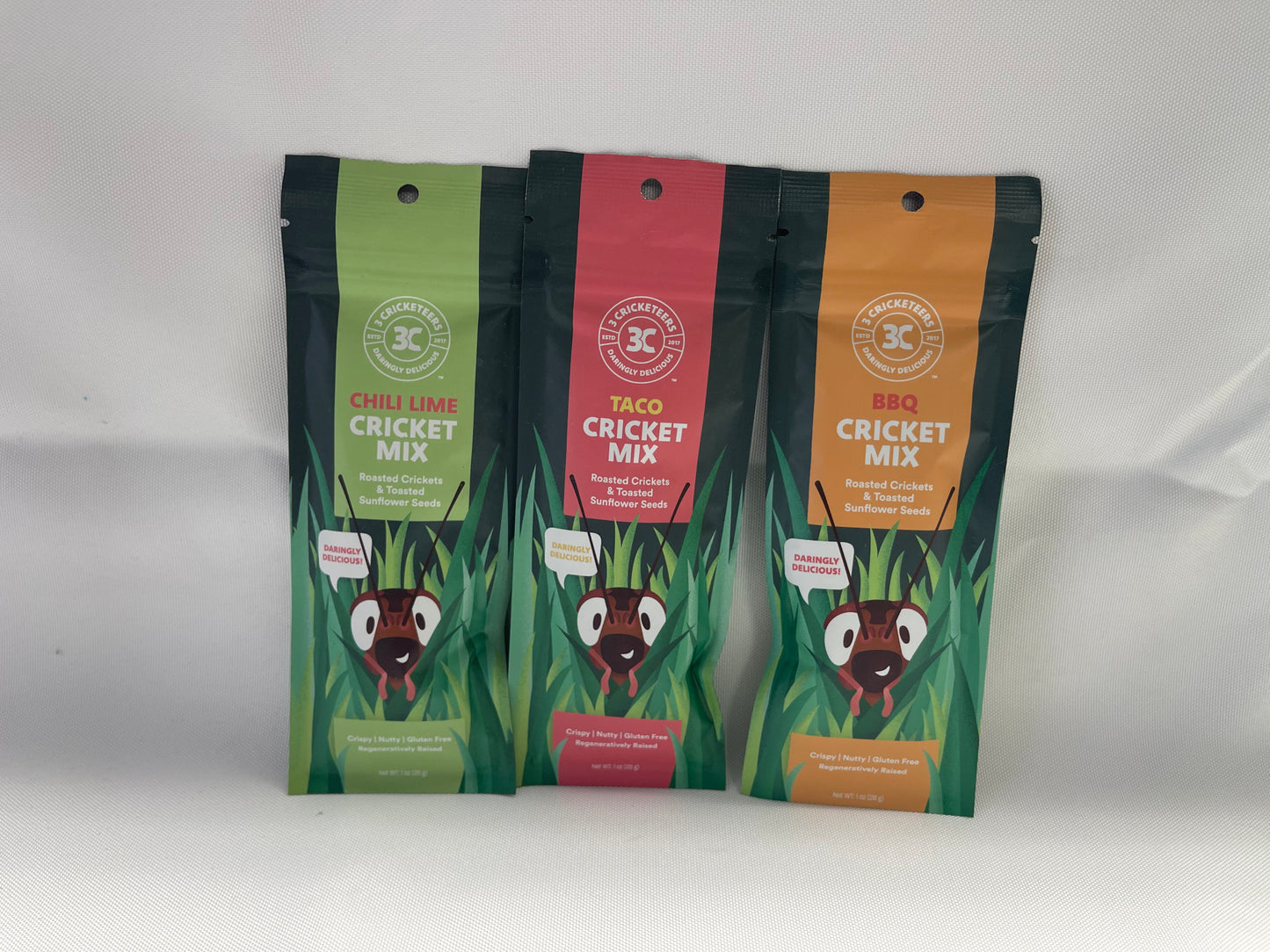3 Cricketeers - Trail Mix Three Pack