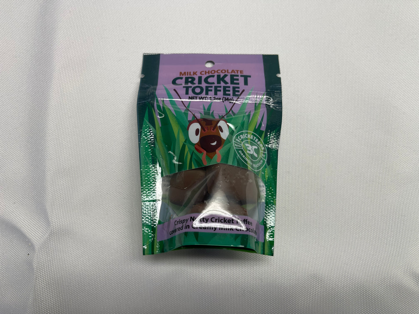 3 Cricketeers - Milk Chocolate Cricket Toffee
