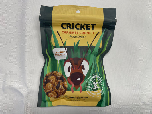 Three Cricketeers; Cricket Caramel Crunch